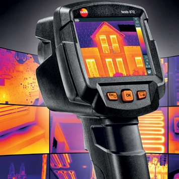 Тепловизоры Testo 865, 868, 871, 872<br>оптимальное качество изображения за минимальную цену