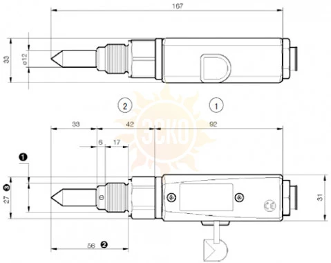 testo 6721 - реле точки росы под давлением