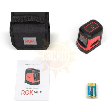 Комплект: лазерный уровень RGK ML-11 + штатив AMO A160