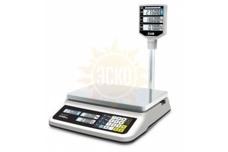CAS PR-15P (LCD,II) - Торговые электронные весы