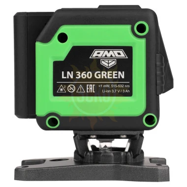 Лазерный уровень AMO LN 360 Green с зеленым лучом