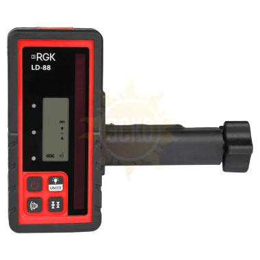 Комплект: ротационный нивелир RGK SP-502 с калибровкой + элевационный штатив RGK SH-170 + рейка RGK LR-2 + дальномер RGK DL100