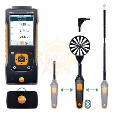 Комплект Testo 440dP для вентиляции №2