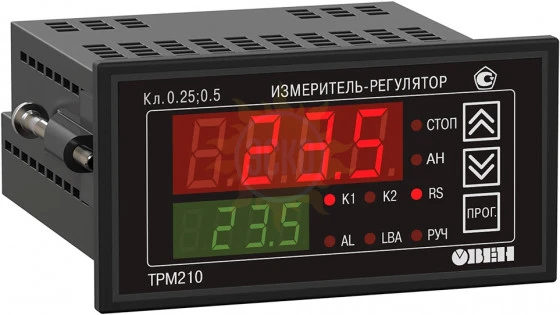 ТРМ210 ПИД-регулятор с универсальным входом и RS-485