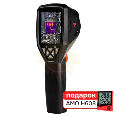 Комплект тепловизора AMO T822 с поверкой и термогигрометра AMO H608