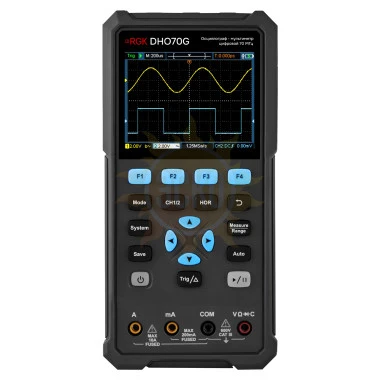 Осциллограф - мультиметр RGK DHO70G с поверкой