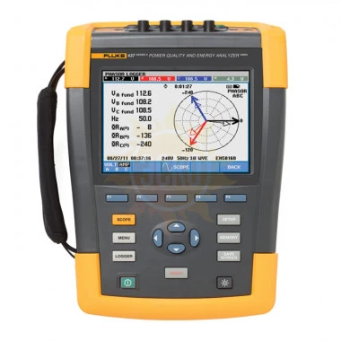 Fluke 437 II/BASIC — анализатор качества электроэнергии (без токовых клещей)