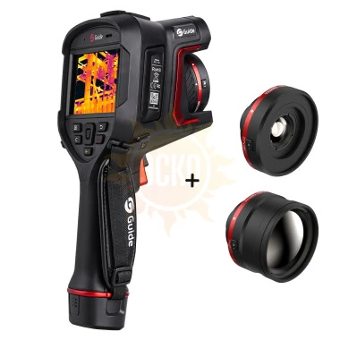 Тепловизор Guide H3 с поверкой в комплекте с телеобъективом 7° x 5° и высокотемпературным объективом