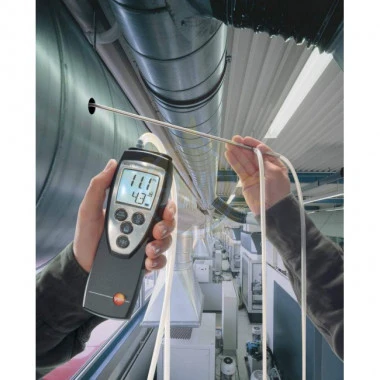 testo 512 (0...20 гПа) — дифференциальный манометр (для работы с большими потоками воздуха)