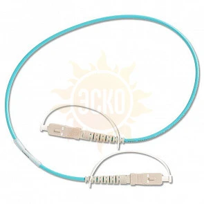 Fluke Networks MRC-50-SCSC-0.3M, многомодовый образцовый 0,3 м шнур для проверки оконцованных разъёмом SC 50µm волокон
