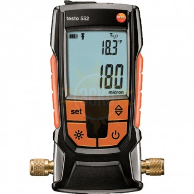 Видео с testo 552 — цифровой вакуумметр Bluetooth