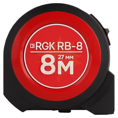 Рулетка RGK RB-8 с широкой лентой