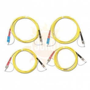 Комплект одномодовых тестовых эталонных кабелей Fluke Networks SRC-9-SCST-KIT (2 м) для тестирования оптоволоконных кабелей ST (2 SC/ST, 2 ST/ST)