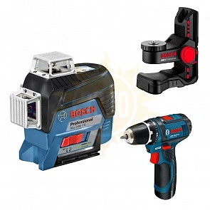 Bosch GLL 3-80 CG+BM 1+GSR12V