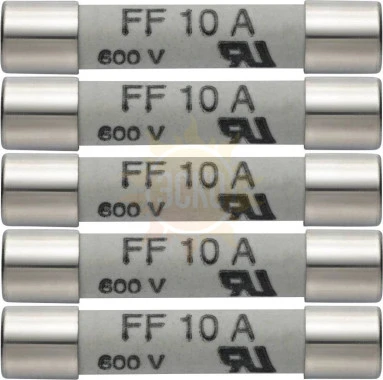 Комплект плавких предохранителей 10A/600V Testo 0590 0005