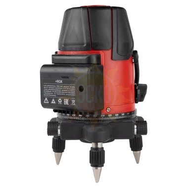Комплект: лазерный уровень RGK LP-62 + штатив RGK LET-170 приемник RGK LD-9 рейка RGK LR-2