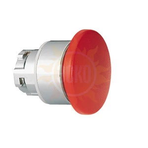 8 LM2T B6144 Толкатель грибовидной кнопки d=40 мм, в пластиковом корпусе, без фиксации, (без крепежного основания ..AU120), цвет красный
