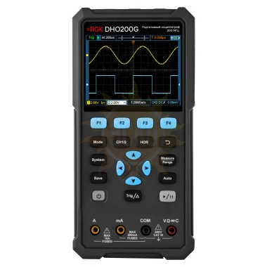 Осциллограф - мультиметр RGK DHO200G с поверкой