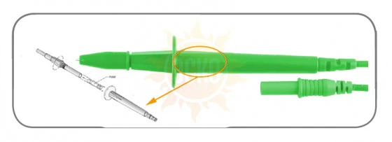 Измерительный провод AL-30F G зеленый