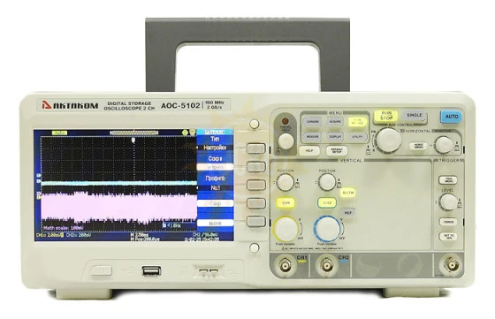АОС-5102 — осциллограф цифровой запоминающий