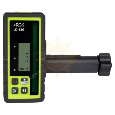 Комплект: ротационный нивелир RGK SP-610G + миллиметровый приёмник излучения RGK LD-88G