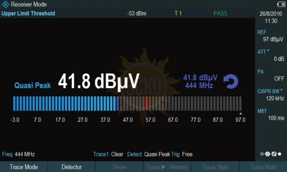 FPH-K43 — режим приемника и сканер каналов