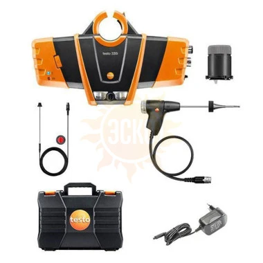 testo 330i комплект расширенный — анализатор дымовых газов с мобильным приложением