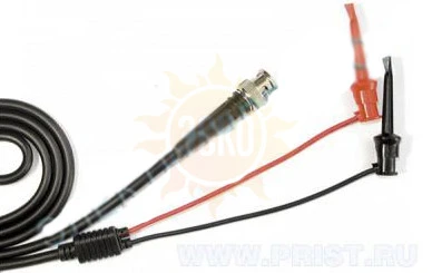 BNC-IC - соединительный кабель с разъемом BNC и зажимами для микросхем и контрольных точек