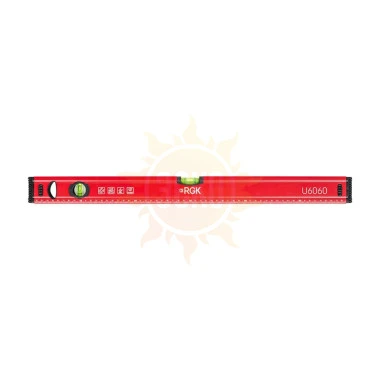 Пузырьковый строительный уровень с магнитом RGK U6060 0,6 м (60 см)
