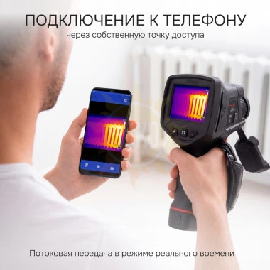 Тепловизор RGK TL-384 в комплекте с телеобъективом 12°