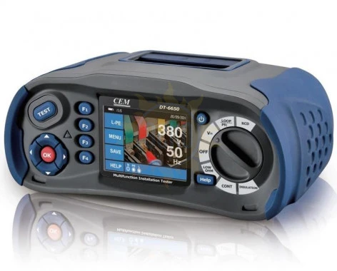 DT-6650 — тестер электроустановок многофункциональный