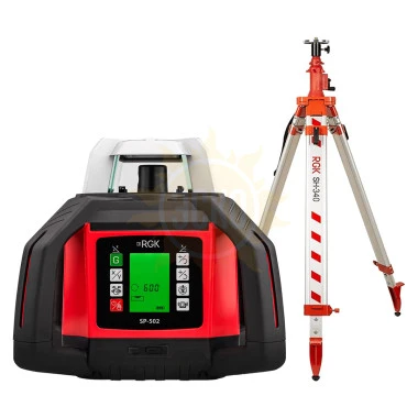 Комплект: ротационный нивелир RGK SP-502 + элевационный штатив RGK SH-340