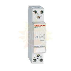 CN3220024 1 или 2-х полюсный модульный контактор, 32 A AC1, 24 VAC/DC (2NO)