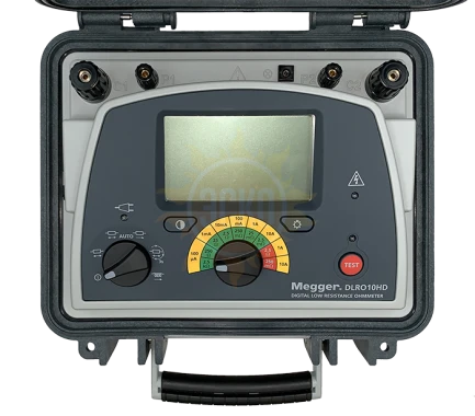 Megger DLRO10HD — микроомметр цифровой (без тестовых проводов)