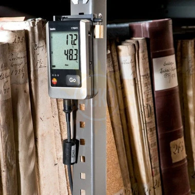 testo 176 H1 — 4х-канальный логгер данных температуры и влажности с разъемами для внешних зондов (NTC/емкостный сенсор влажности)