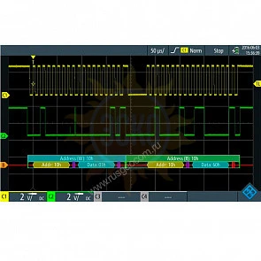 RTA-K1 Опция запуска и декодирования сигналов интерфейсов I2C/SPI для RTA