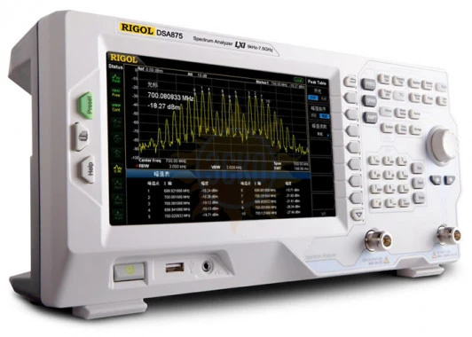DSA875-TG - анализатор спектра с трекинг-генератором