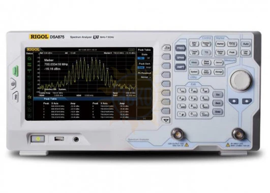 DSA875-TG - анализатор спектра с трекинг-генератором