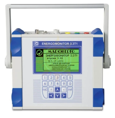 Энергомонитор-3.3 Т1 (базовый комплект) — прибор для измерений электроэнергетических величин и показателей качества электроэнергии