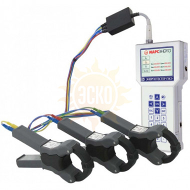 Энерготестер ПКЭ-А-А "1000А" — прибор для измерений показателей качества электрической энергии