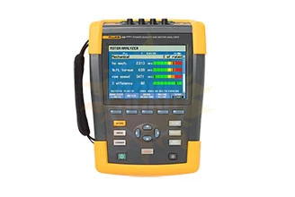 Fluke 438 II — анализатор качества электроэнергии и работы электродвигателей (с токовыми клещами)