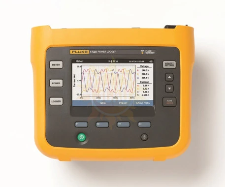 Fluke 1738 — регистратор качества электроэнергии для трехфазной сети