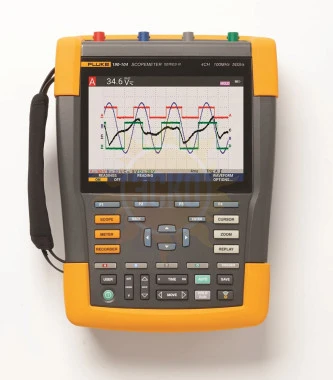 Fluke 190-104-III — осциллограф-мультиметр цифровой четырехканальный 100 МГц