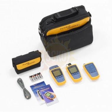 Fluke MS2-FTK — кабельный тестер (базовый набор специалиста в области медных и оптоволоконных соединений)