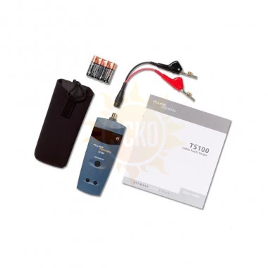 Fluke TS100/26500500 — тестер обнаружения неисправностей и длины с кабелем BNC на бананы ABN (метрический)