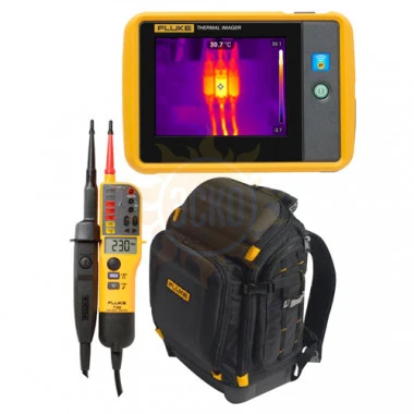 Fluke PTi120/T150/BP - комплект тепловизора, тестера напряжения и рюкзака