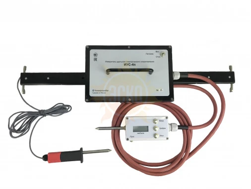 Прибор для измерения удельного электросопротивления углеграфитовых изделий ИУС-4