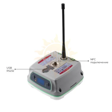 Комплект GNSS-приёмник RGK SR1 с контроллером RGK SC100