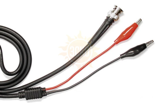 BNC-Alligator (HB-A100) - соединительный кабель с разъемом BNC и зажимами типа