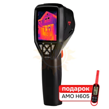 Комплект тепловизора AMO T830 с поверкой и термогигрометра AMO H605